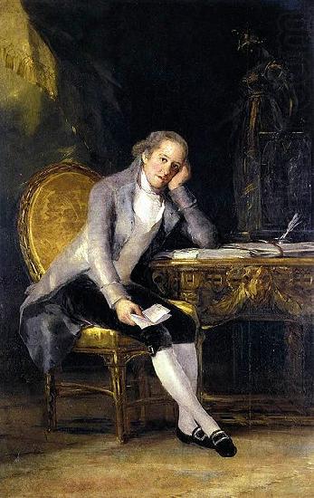 Portrait of Gaspar Melchor de Jovellanos, Francisco de Goya